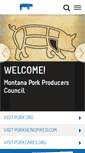 Mobile Screenshot of montanapork.org